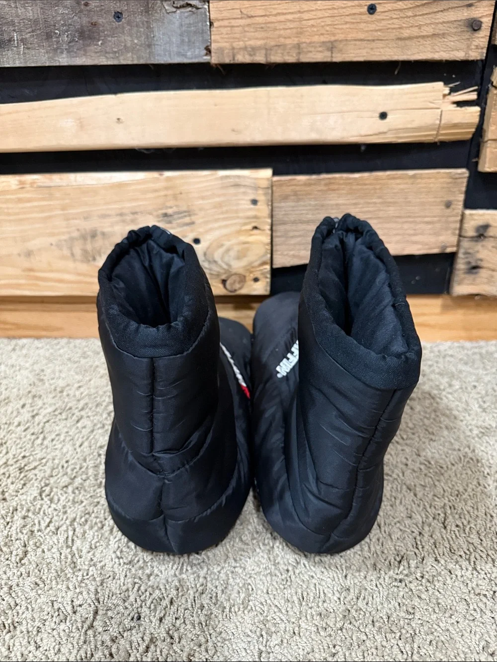 BAFFIN Men’s Black CUSH BOOTY | Unisex Hybrid Slipper Size XXL 11/12